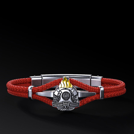 Bransoleta Polar Cord Straż Pożarna I ENIGMA Jubiler