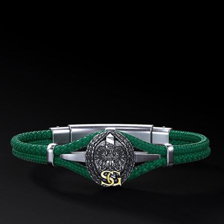 Bransoleta Polar Cord Straż Graniczna I ENIGMA Jubiler