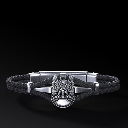 Bransoleta Polar Cord Wojska Lądowe I ENIGMA Jubiler