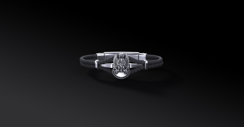 Bransoleta Polar Cord Wojska Lądowe I ENIGMA Jubiler