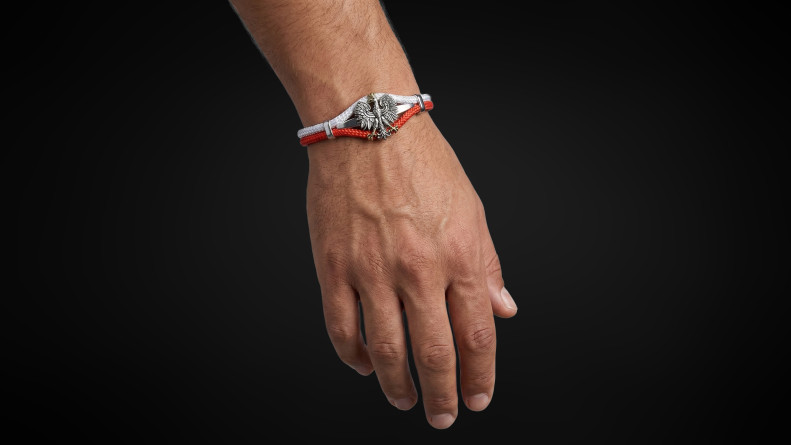 Bransoleta Polar Cord Godło Polski I ENIGMA Jubiler