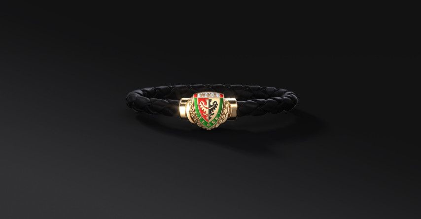 Bransoleta WKS Interlock Black Gold | Enigma Jubiler Bransoleta WKS Interlock Black Gold | Enigma Jubiler