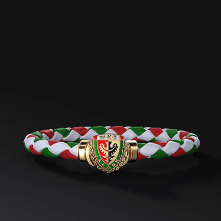 Bransoleta WKS Interlock Color Gold | Enigma Jubiler