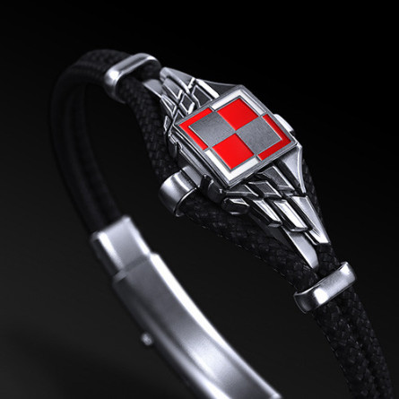 Bransoleta Polar Cord Aviation Stealth I ENIGMA Jubiler