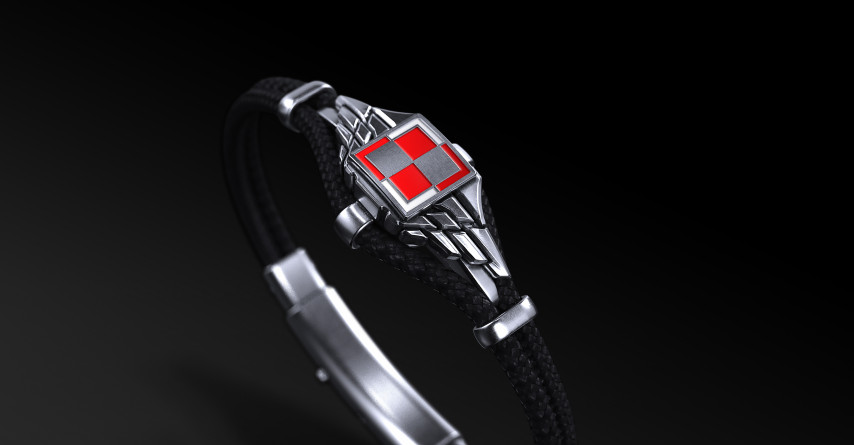 Bransoleta Polar Cord Aviation Stealth I ENIGMA Jubiler Bransoleta Polar Cord Aviation Stealth I ENIGMA Jubiler