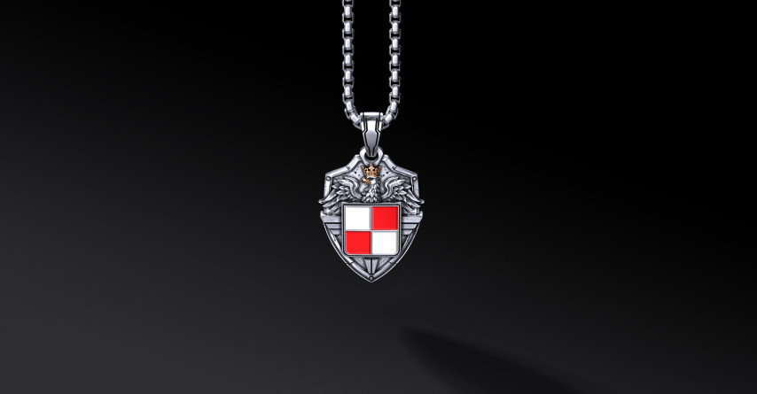 Zawieszka SCUTUM CAELI | Szachownica lotnicza ENIGMA Zawieszka SCUTUM CAELI | Szachownica lotnicza ENIGMA