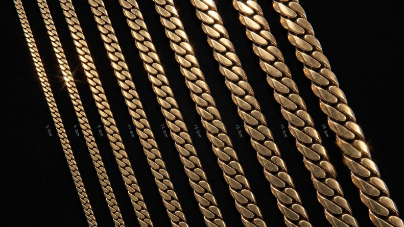 Łańcuch Miami Cuban 15 mm – lite złoto Au585 | Enigma Jubiler