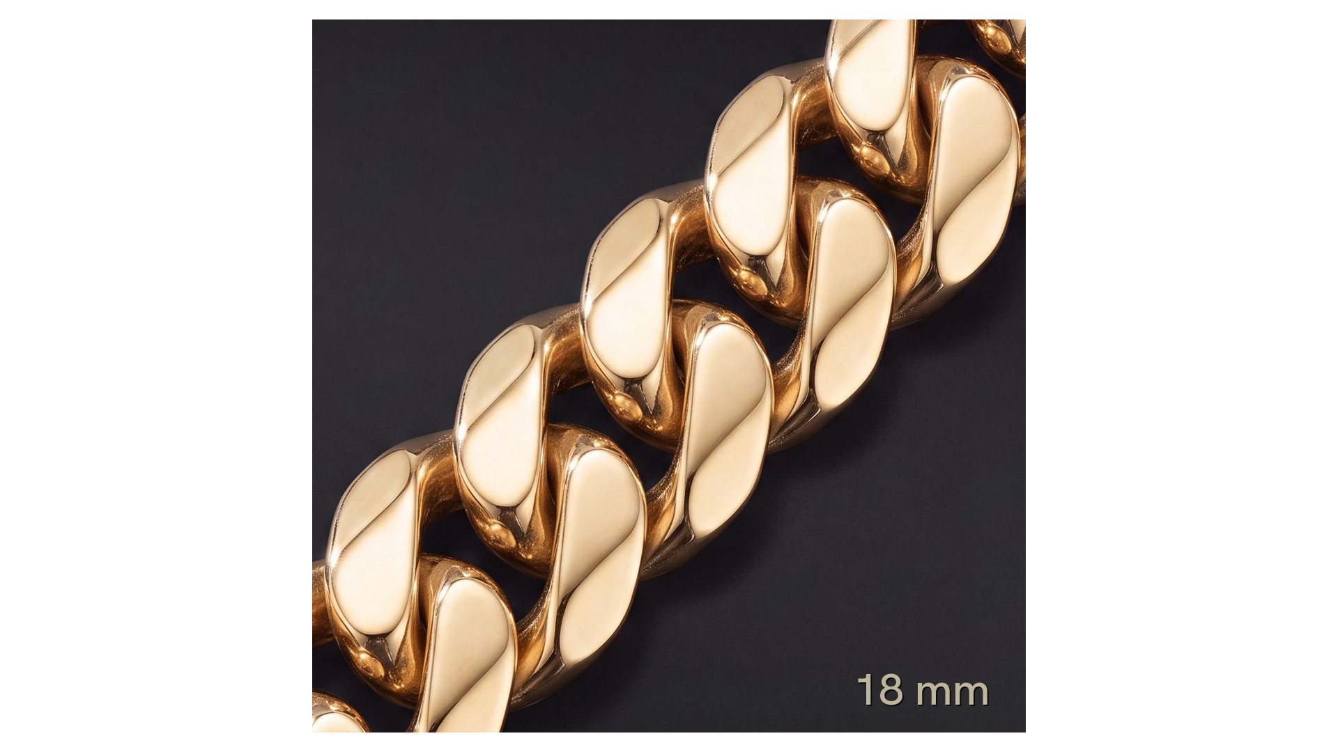 Łańcuch Miami Cuban 18 mm – lite złoto Au585 | Enigma Jubiler Łańcuch Miami Cuban 18 mm – lite złoto Au585 | Enigma Jubiler