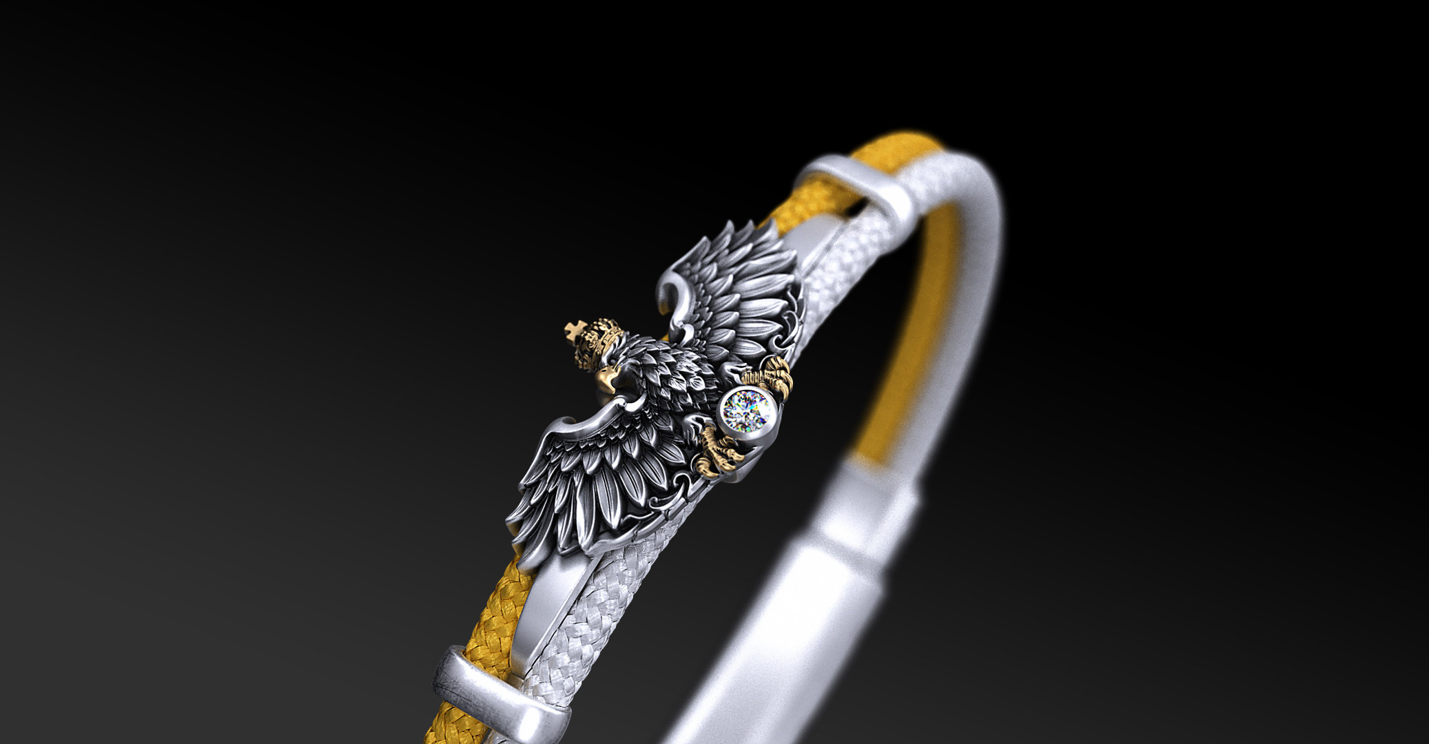 Bransoleta Polar Cord Aquila Rex | ENIGMA Jubiler