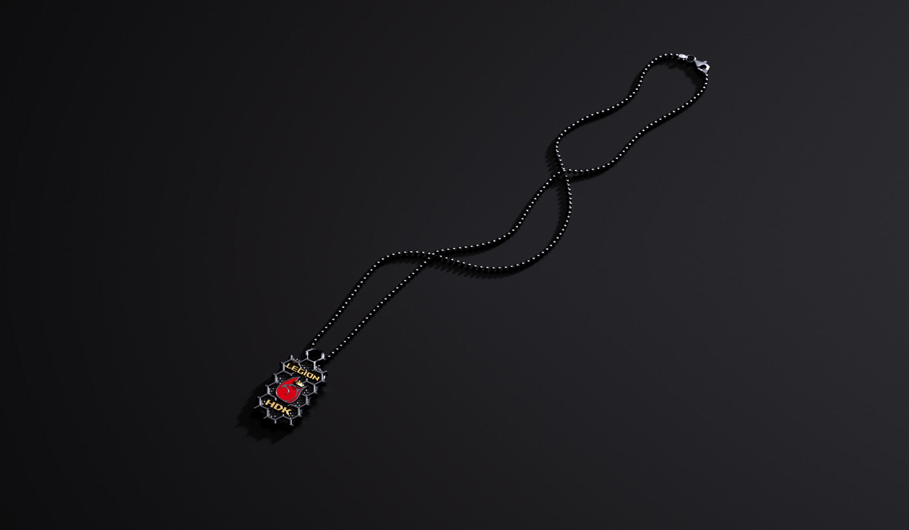 Nieśmiertelnik dedykowany Honorowym Dawcom Krwi klubu LEGION HDK (rodowany) I ENIGMA Jubiler