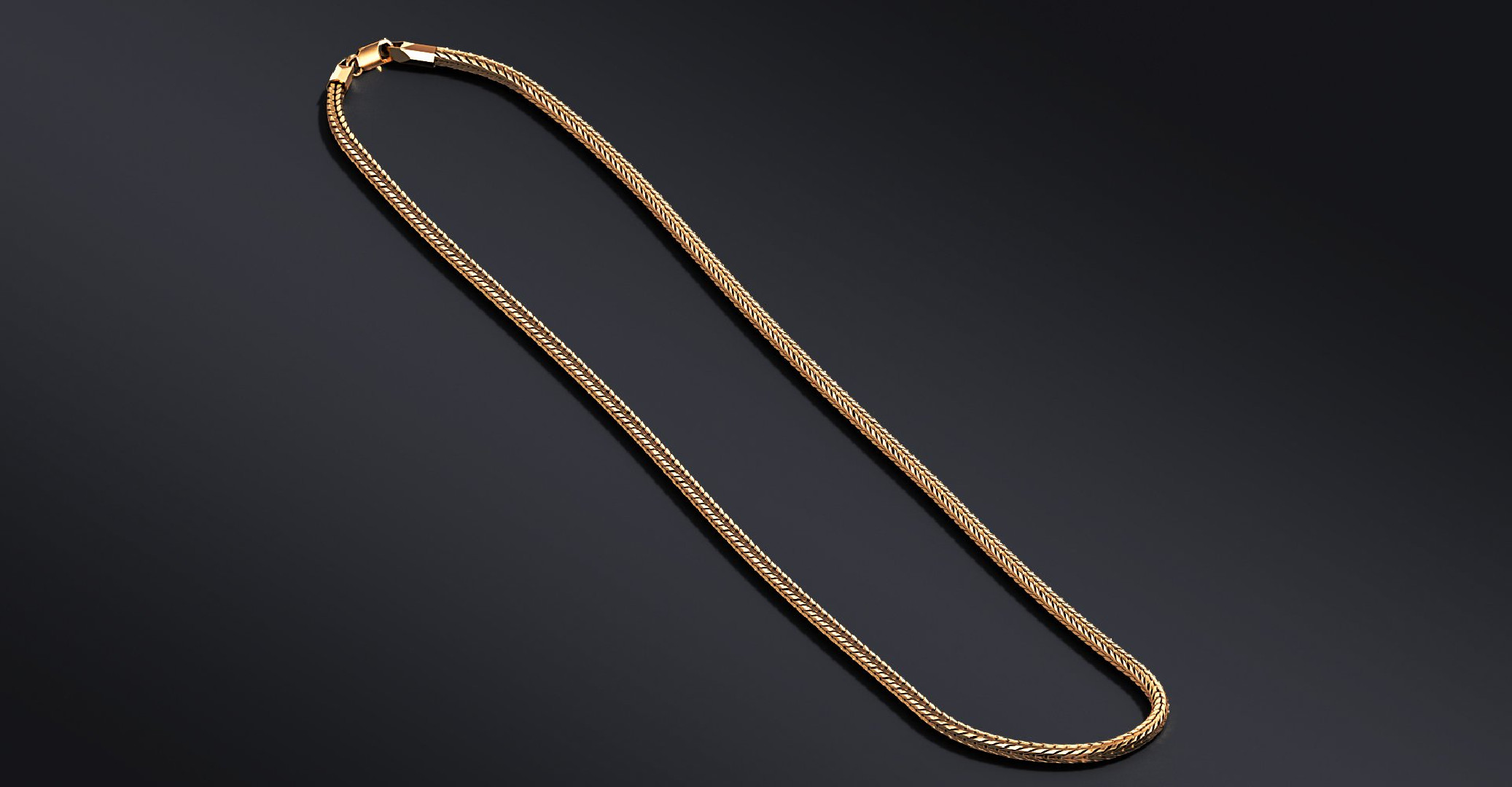 Połacany Łańcuszek Męski Linka "Convex" Ag 925 I ENIGMA Jubiler