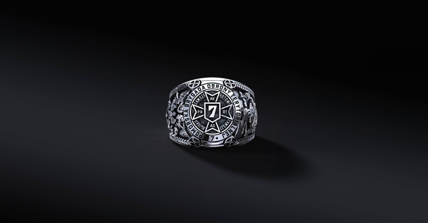 Pierścień 7 Pomorskiej Brygady Obrony Terytorialnej | Enigma Jubiler Pierścień 7 Pomorskiej Brygady Obrony Terytorialnej | Enigma Jubiler