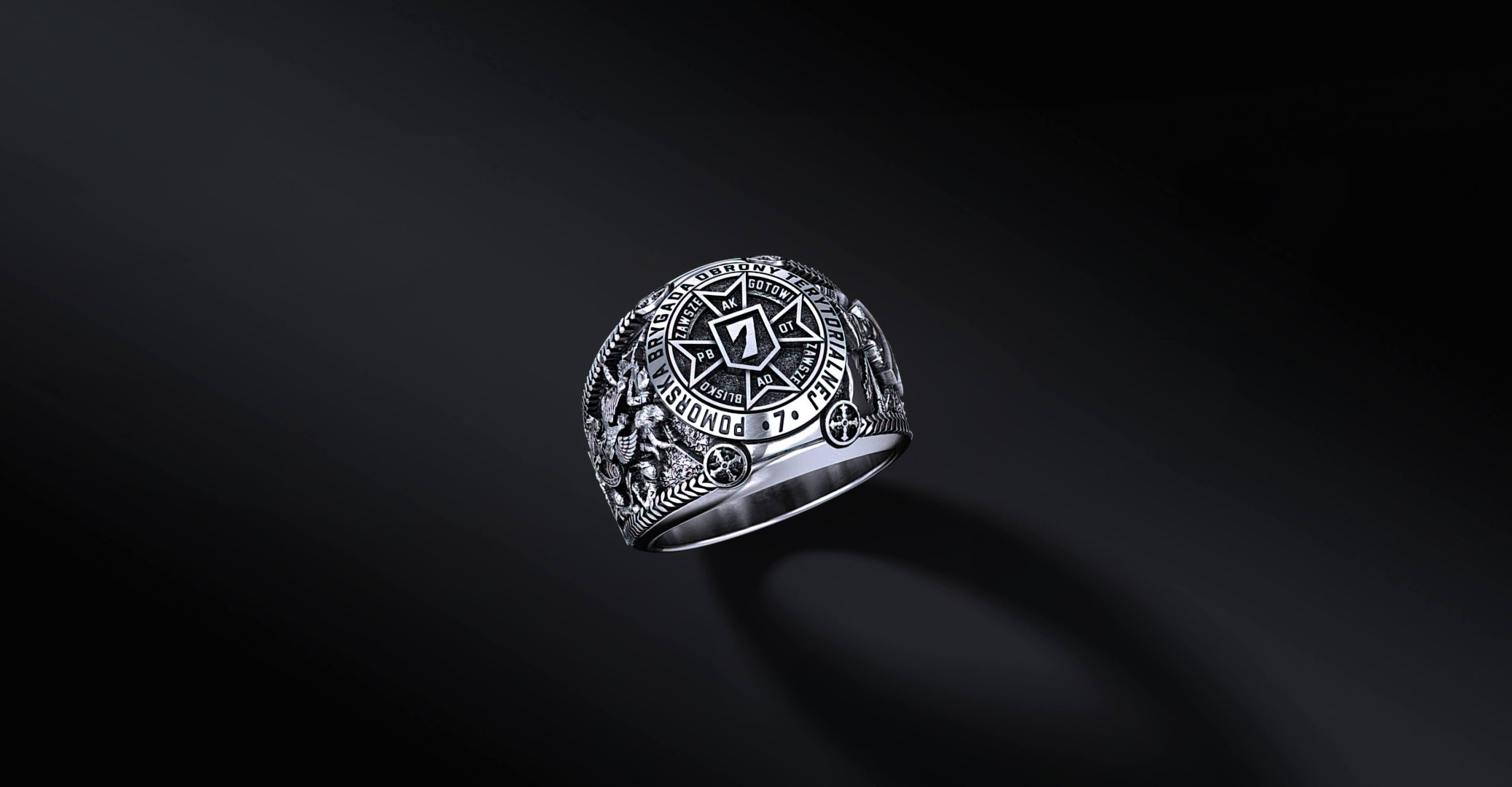 Pierścień 7 Pomorskiej Brygady Obrony Terytorialnej | Enigma Jubiler Pierścień 7 Pomorskiej Brygady Obrony Terytorialnej | Enigma Jubiler