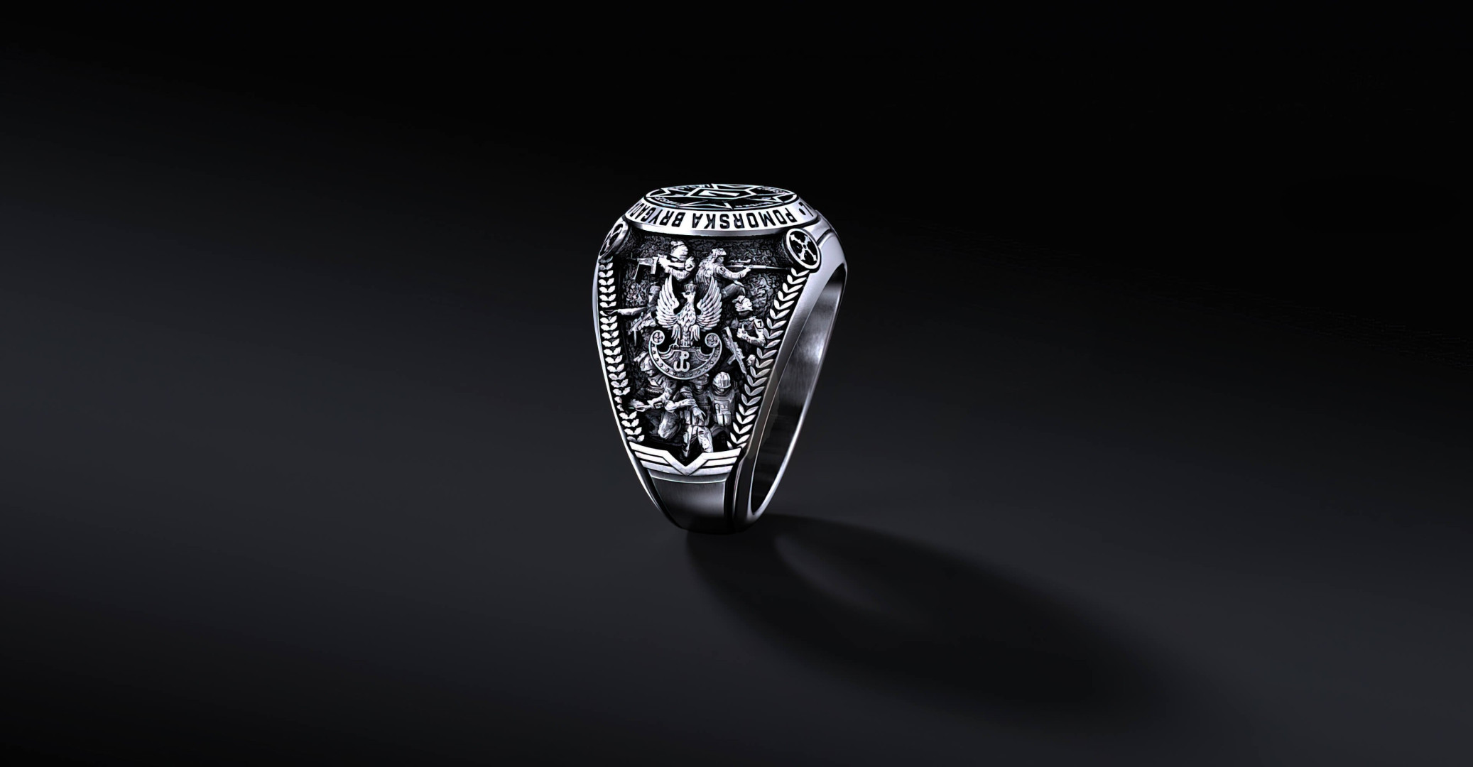 Pierścień 7 Pomorskiej Brygady Obrony Terytorialnej | Enigma Jubiler Pierścień 7 Pomorskiej Brygady Obrony Terytorialnej | Enigma Jubiler