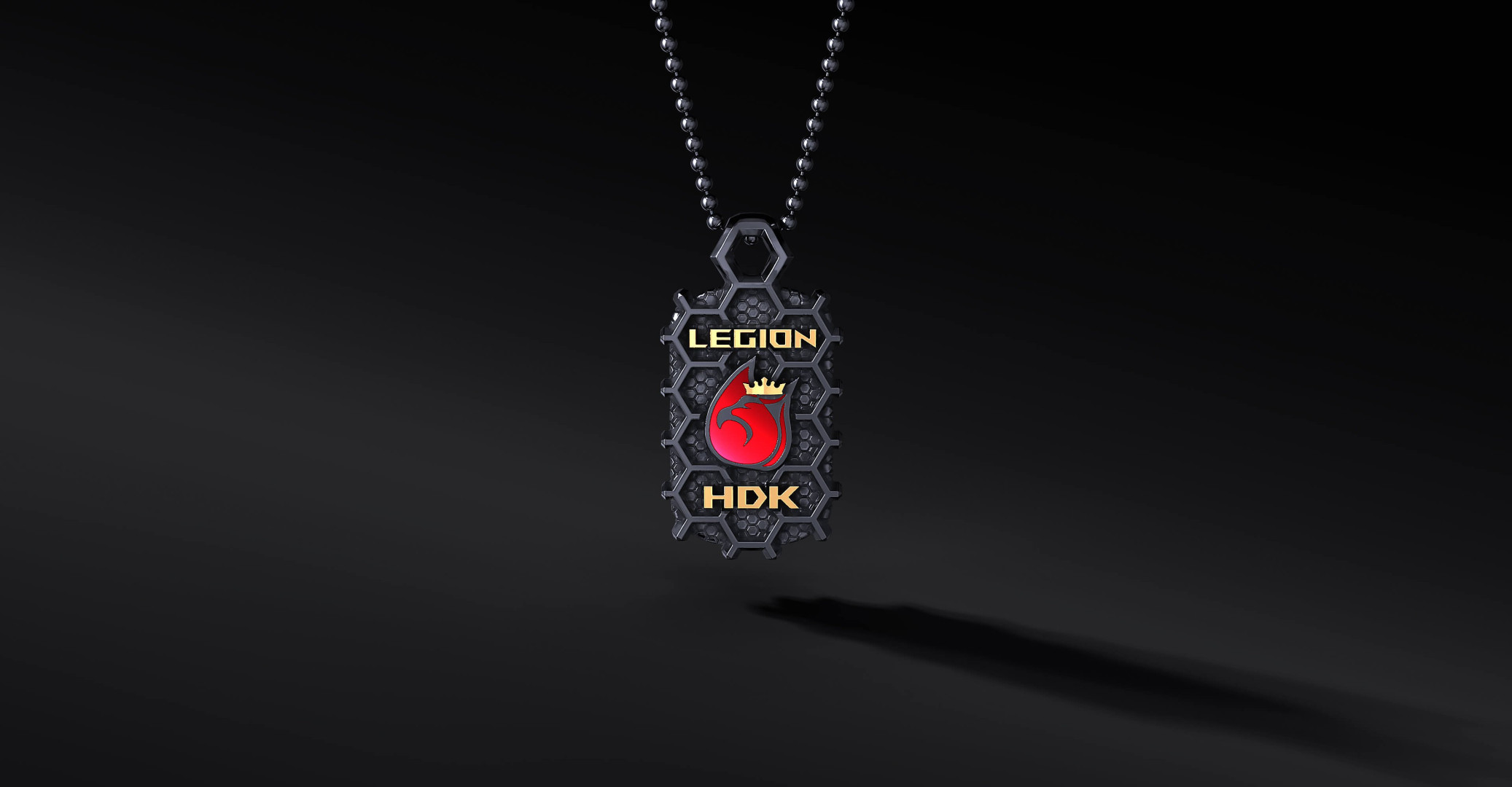 Nieśmiertelnik dedykowany Honorowym Dawcom Krwi klubu LEGION HDK (rodowany) I ENIGMA Jubiler