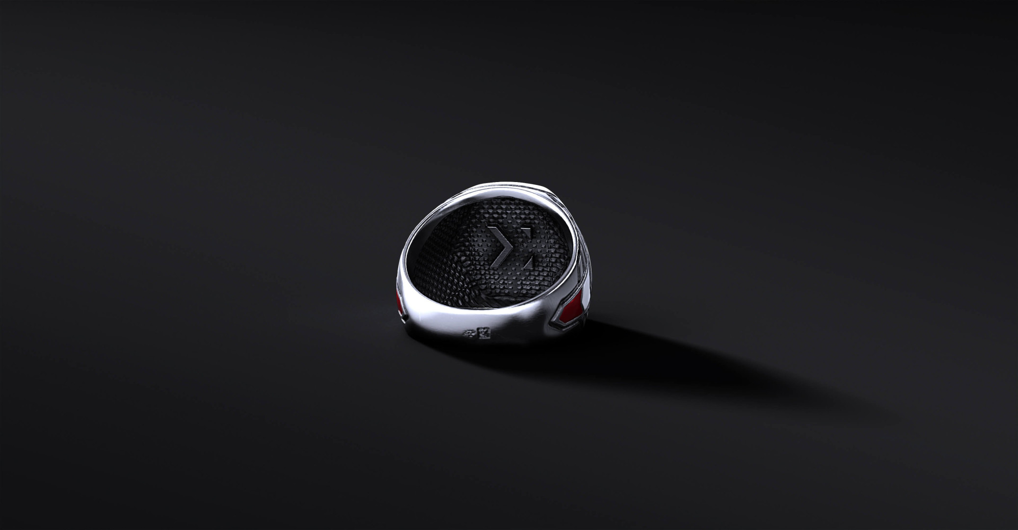 Sygnet "Armor Wings" z godłem II RP I ENIGMA Jubiler