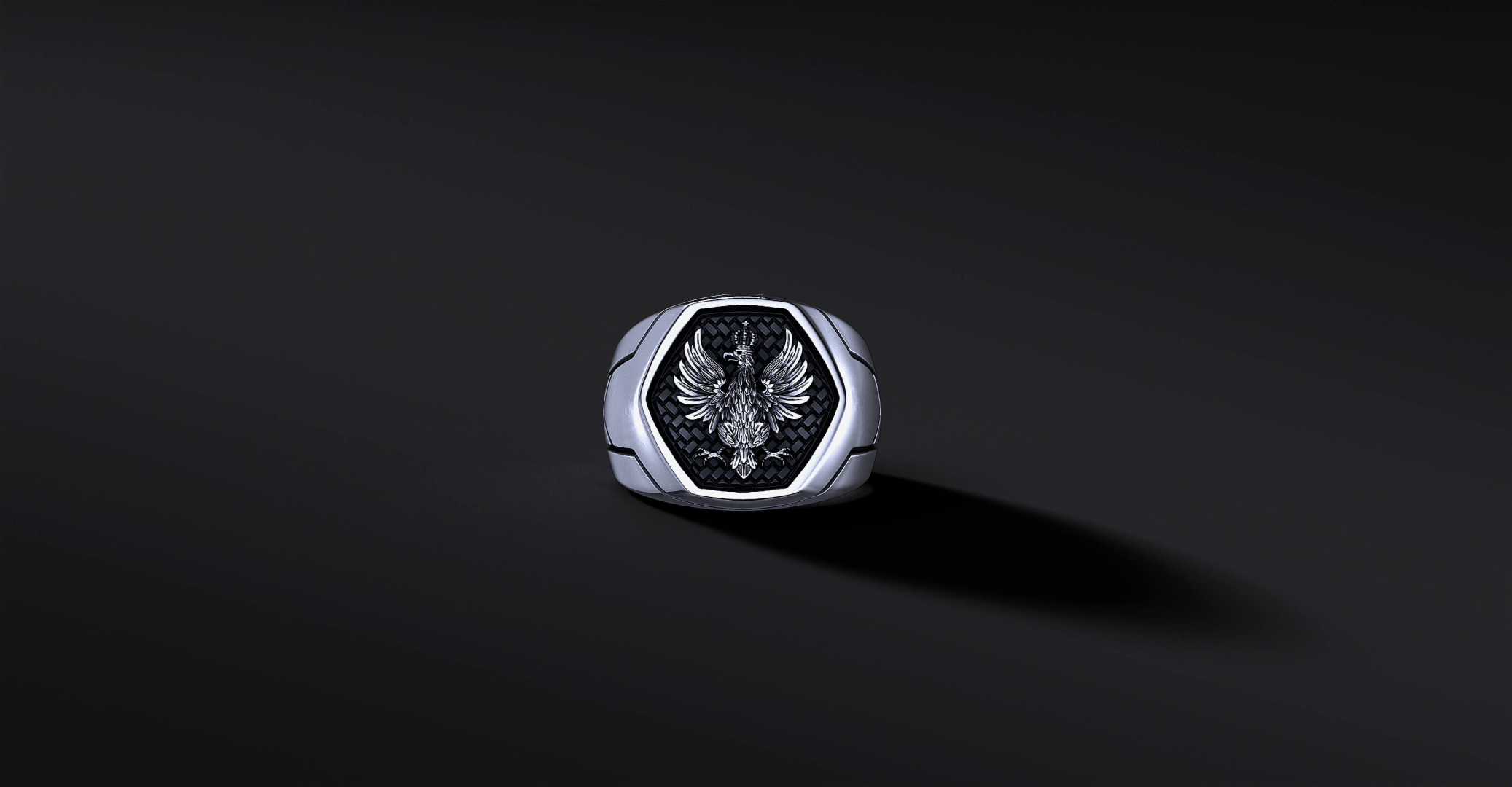 Sygnet "ARMOR" Godło II RP (wersja srebrna)   I ENIGMA Jubiler