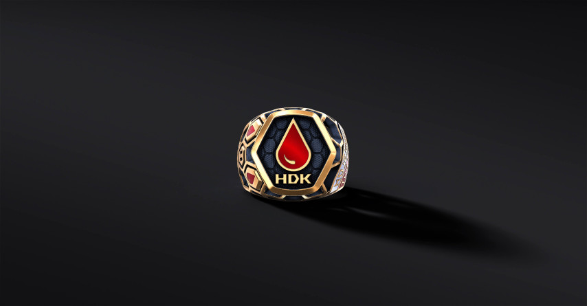 Sygnet Honorowych Dawców Krwi (pozłacany)   I ENIGMA Jubiler