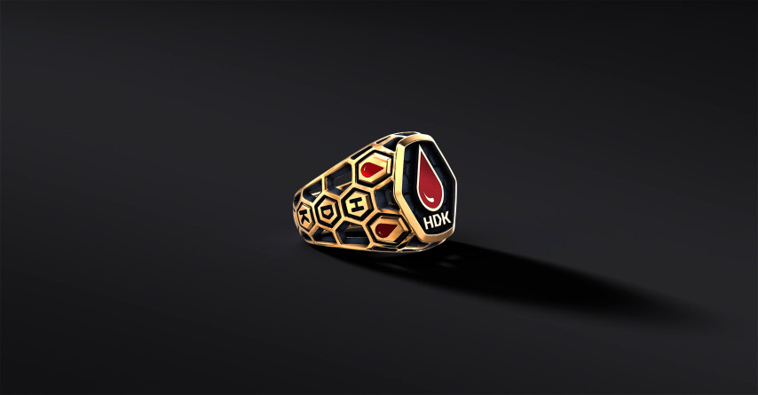 Sygnet Honorowych Dawców Krwi (pozłacany)   I ENIGMA Jubiler