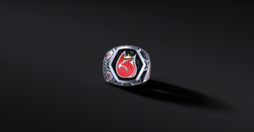 Sygnet dedykowany Honorwym Dawcom Krwi klubu LEGION HDK (srebrny)   I ENIGMA Jubiler