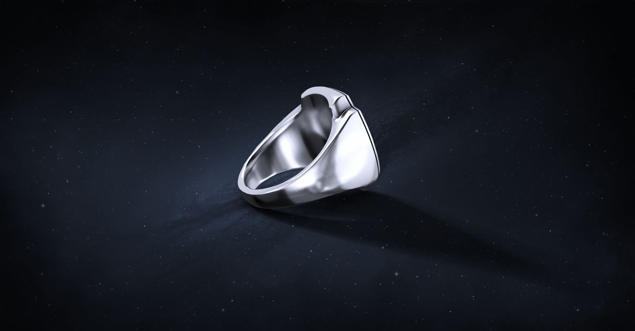 Sygnet Shield "Aquarius" Ag925   I ENIGMA Jubiler