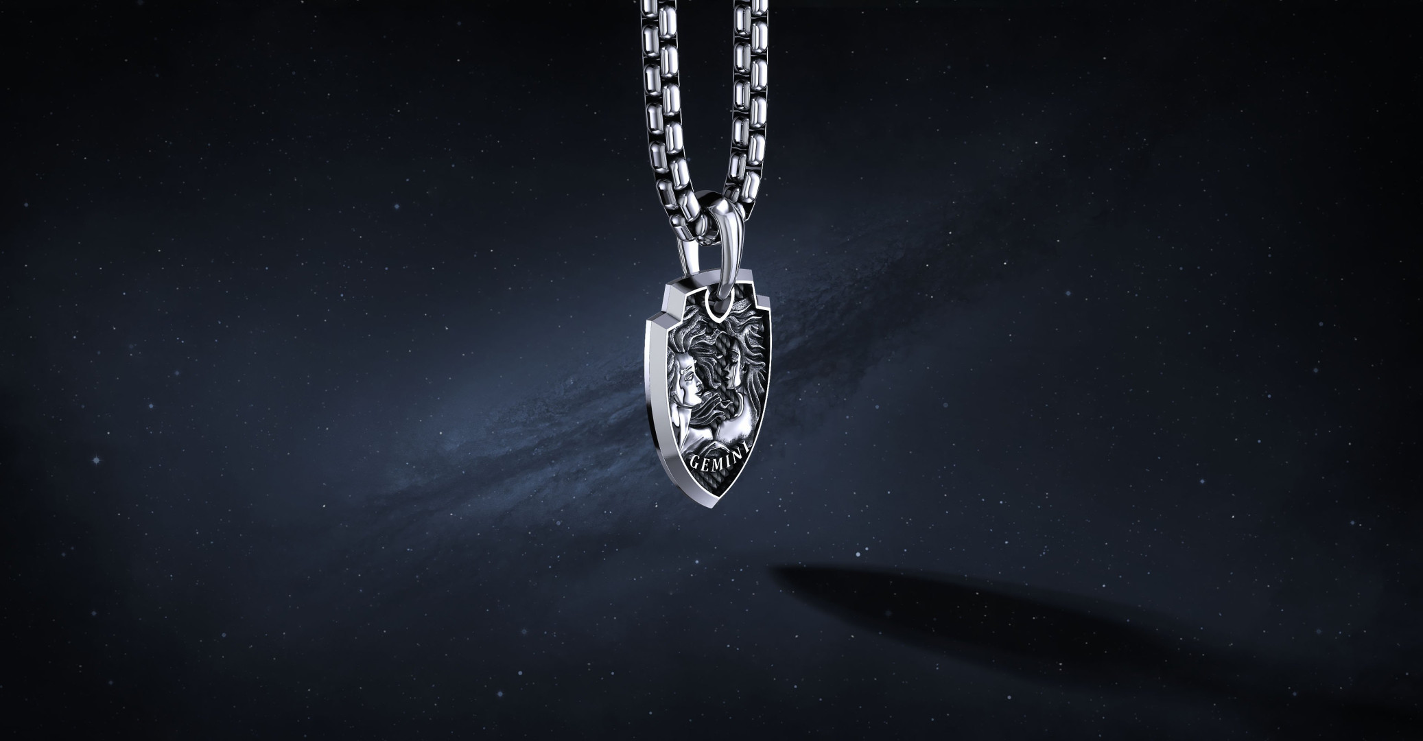 Medalik "Gemini" Ag925 I ENIGMA Jubiler Medalik "Gemini" Ag925 I ENIGMA Jubiler