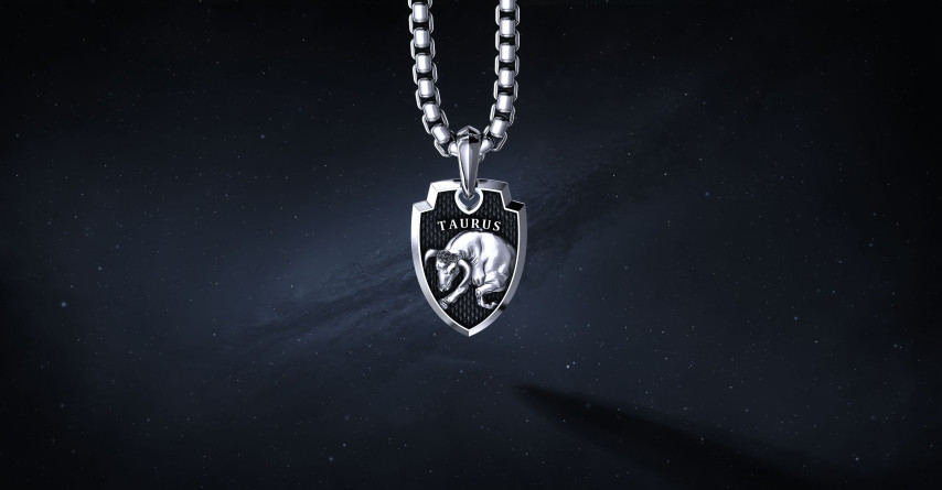 Medalik "Taurus" Ag925  I ENIGMA Jubiler