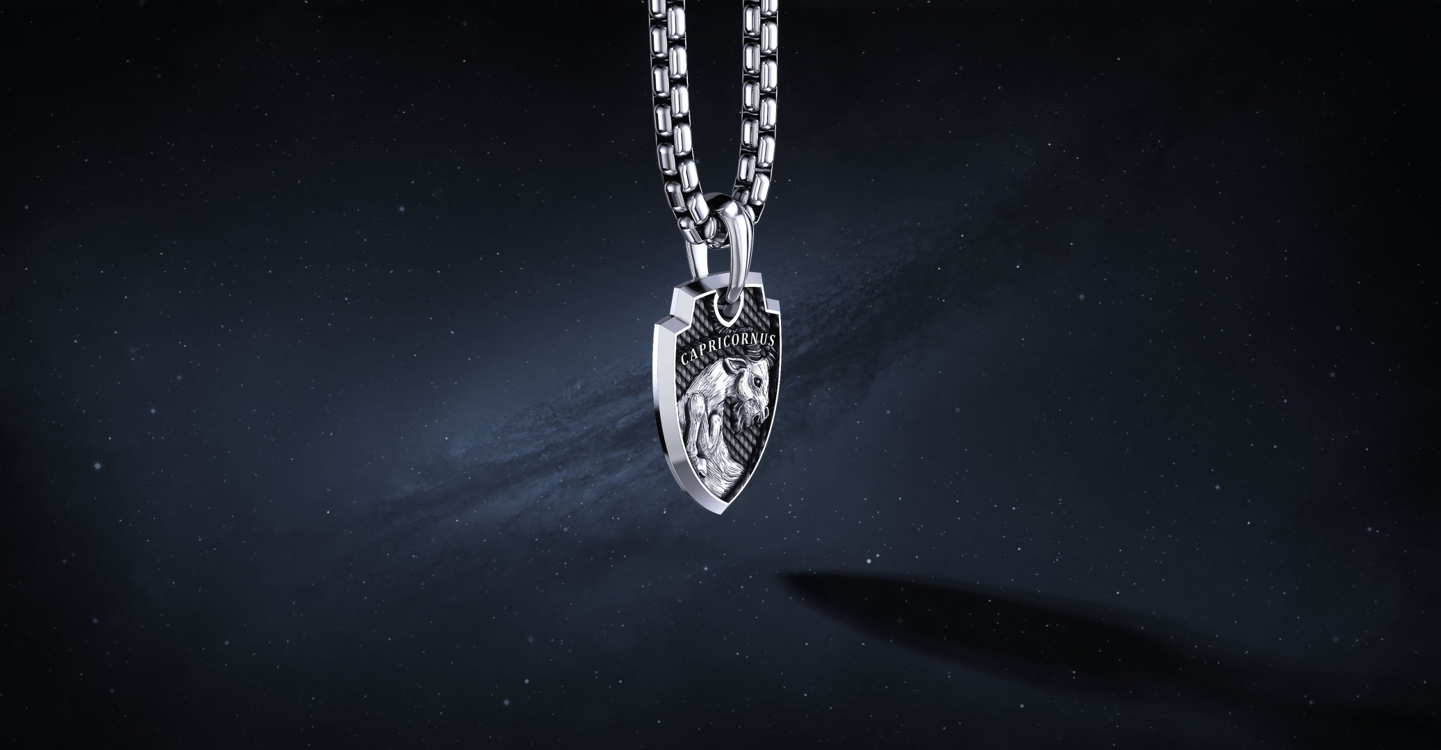 Medalik "Capricornus" Ag925  I ENIGMA Jubiler