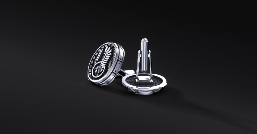 Spinki do Mankietów 11 Lubuskiej Dywizji Kawalerii Pancernej I ENIGMA Jubiler