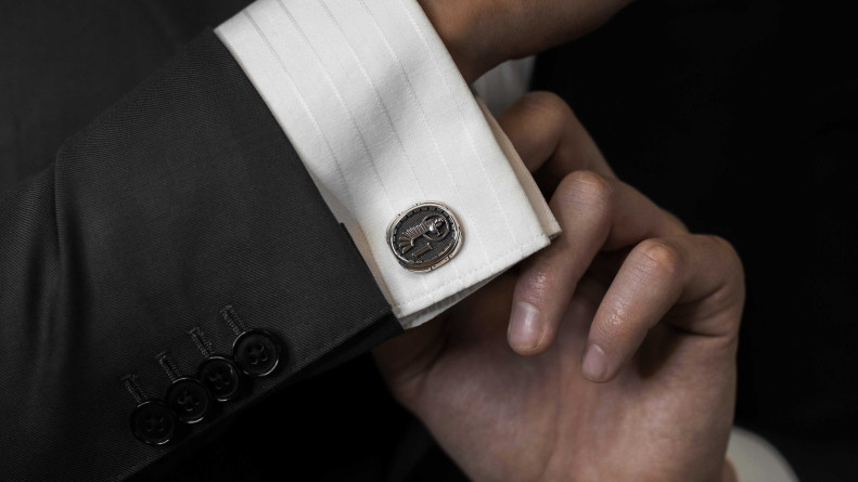 Spinki do Mankietów 11 Lubuskiej Dywizji Kawalerii Pancernej I ENIGMA Jubiler