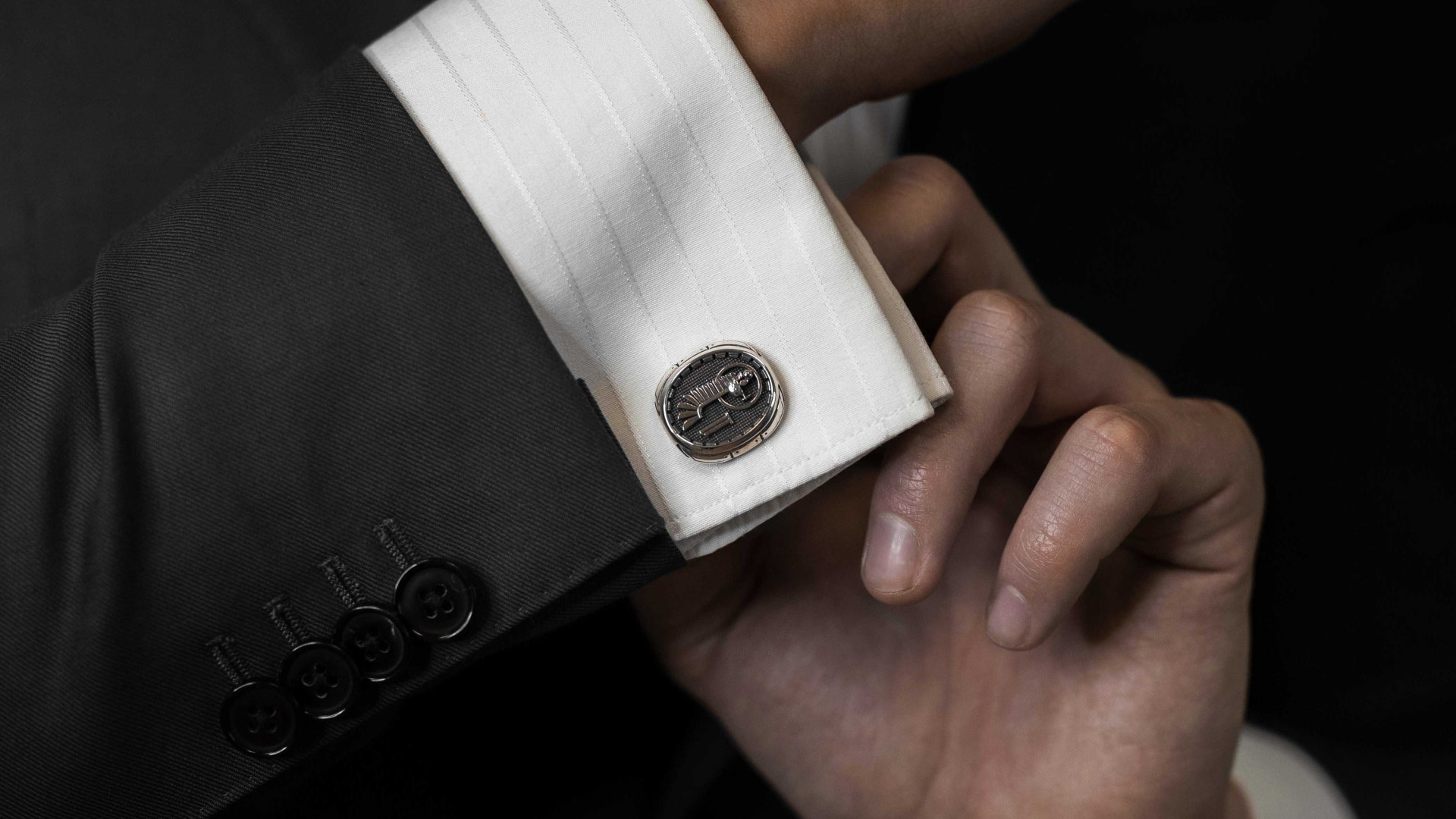 Spinki do Mankietów 11 Lubuskiej Dywizji Kawalerii Pancernej I ENIGMA Jubiler