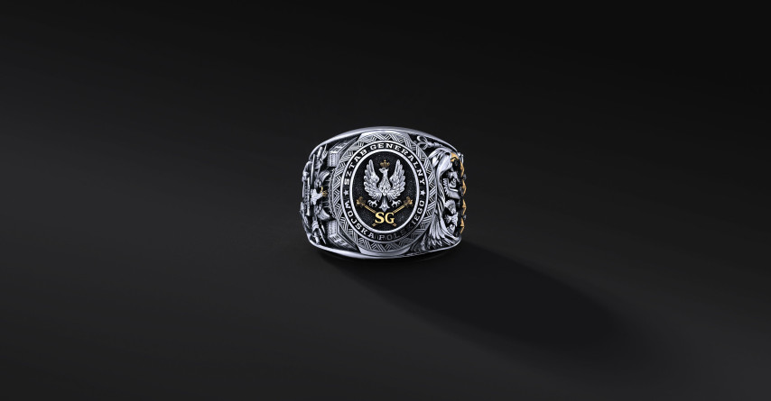 Pierścień Sztabu Generalnego WP | Enigma Jubiler