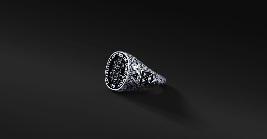 Pierścień 20 Bartoszyckiej Brygady Zmechanizowanej | Enigma Jubiler