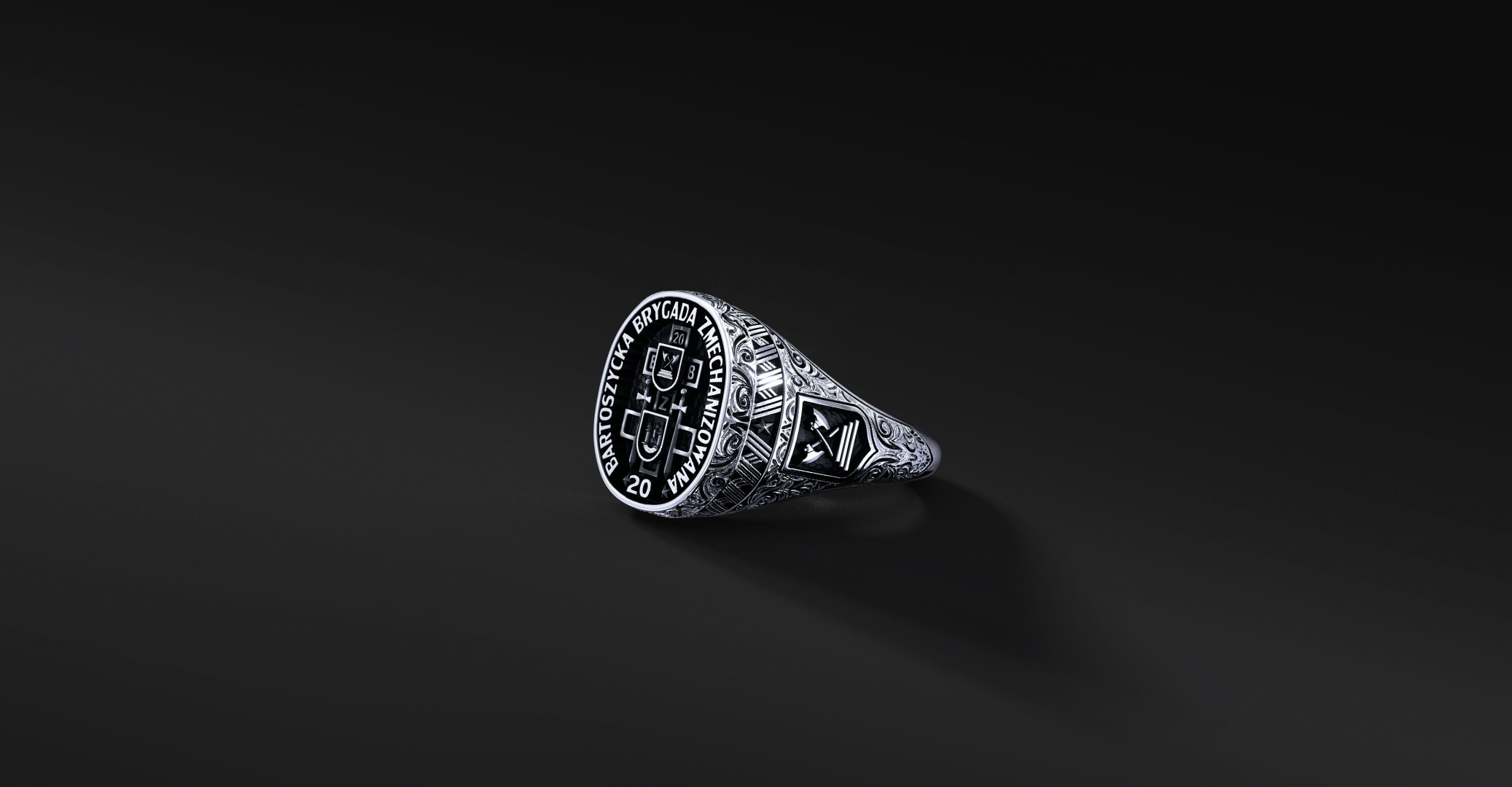 Pierścień 20 Bartoszyckiej Brygady Zmechanizowanej | Enigma Jubiler