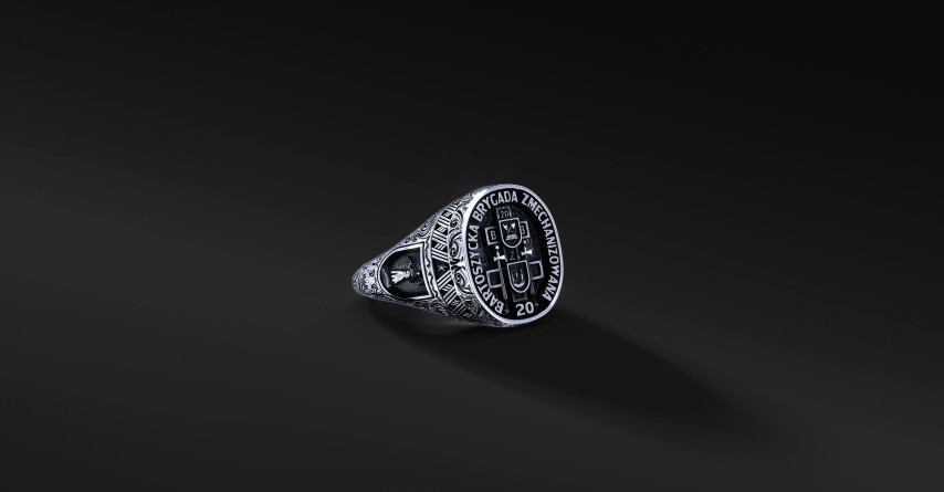 Pierścień 20 Bartoszyckiej Brygady Zmechanizowanej | Enigma Jubiler
