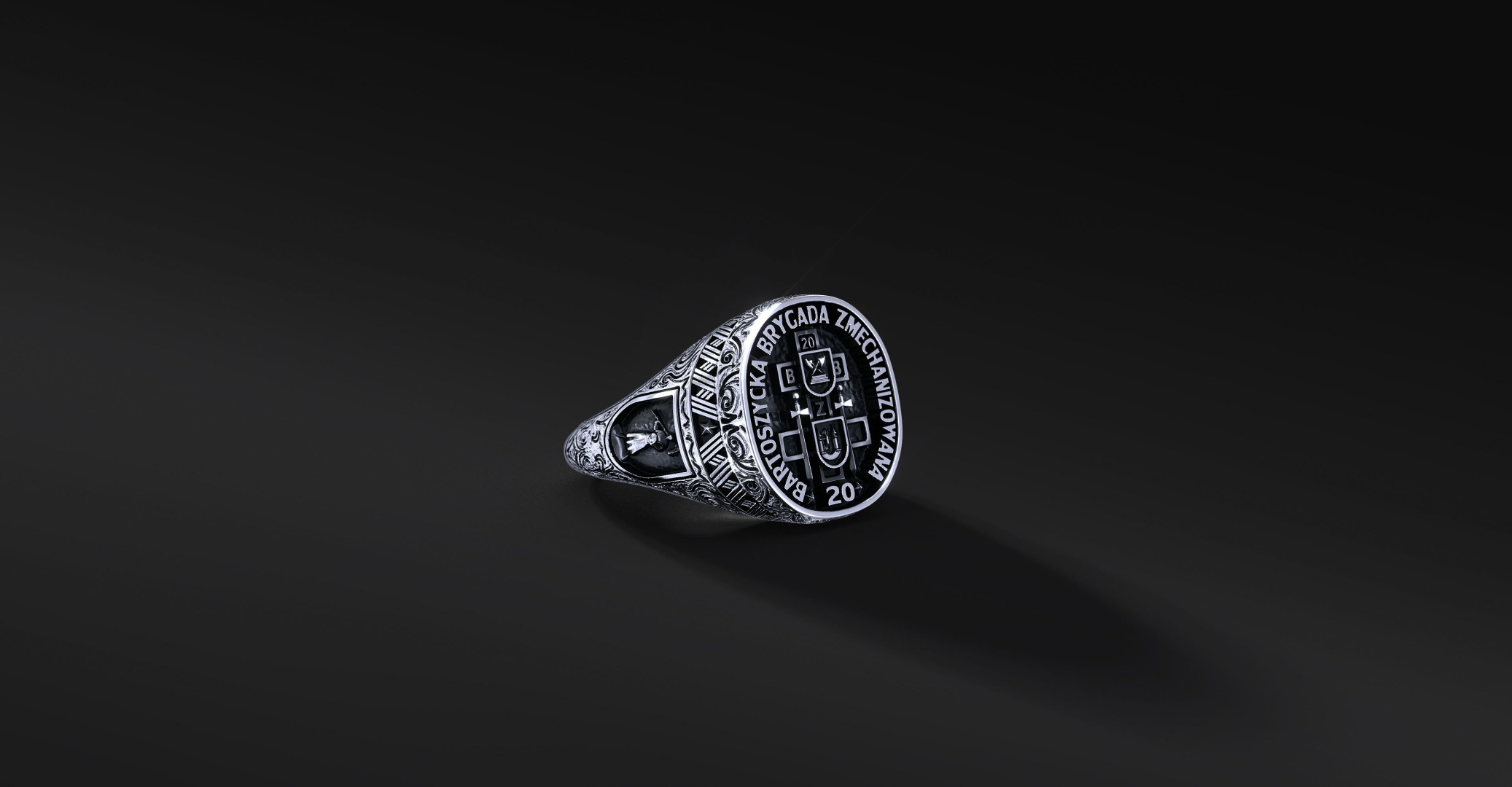 Pierścień 20 Bartoszyckiej Brygady Zmechanizowanej | Enigma Jubiler