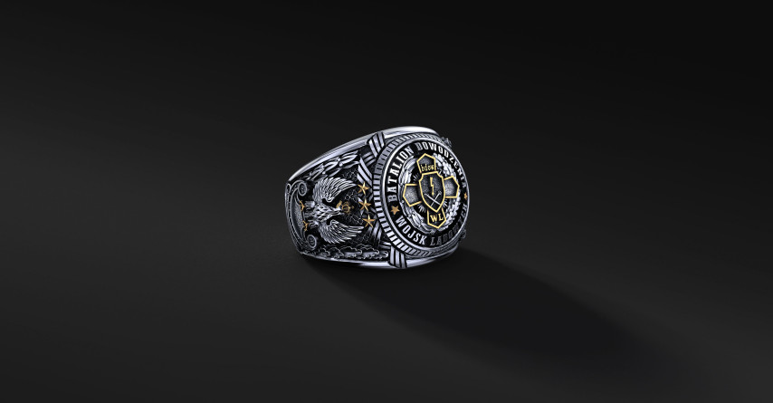 Pierścień Batalionu Dowodzenia Wojsk Lądowych