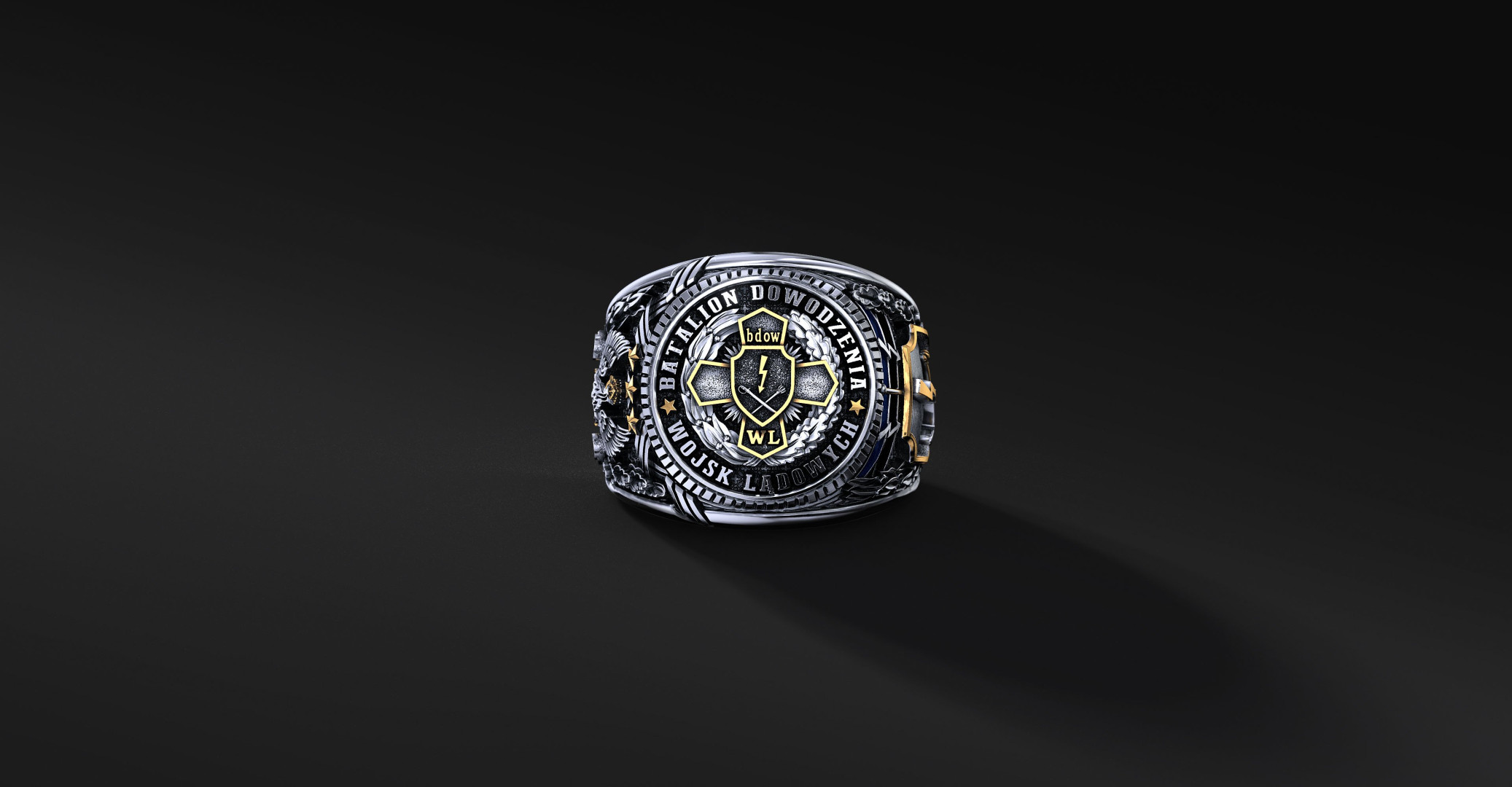 Pierścień Batalionu Dowodzenia Wojsk Lądowych