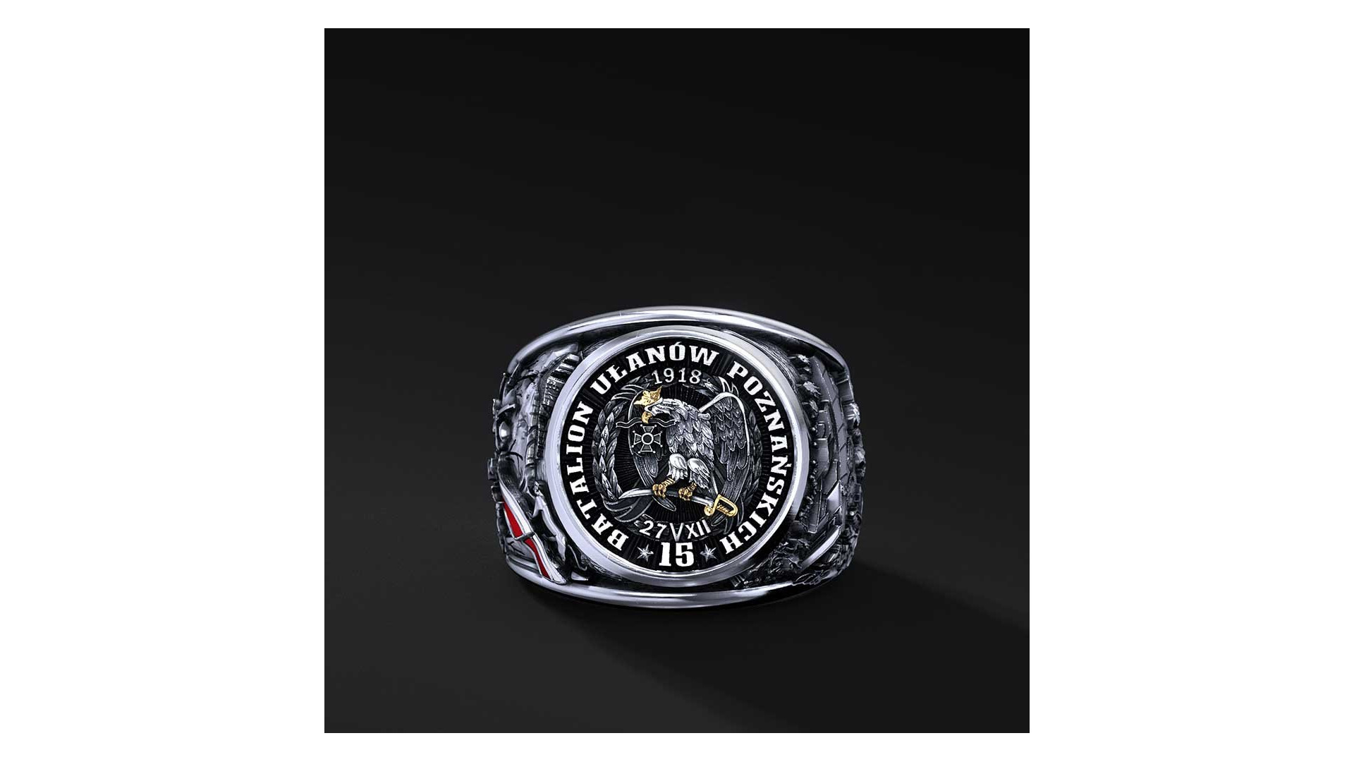 Pierścień 15 Batalionu Ułanów Poznańskich | Enigma Jubiler