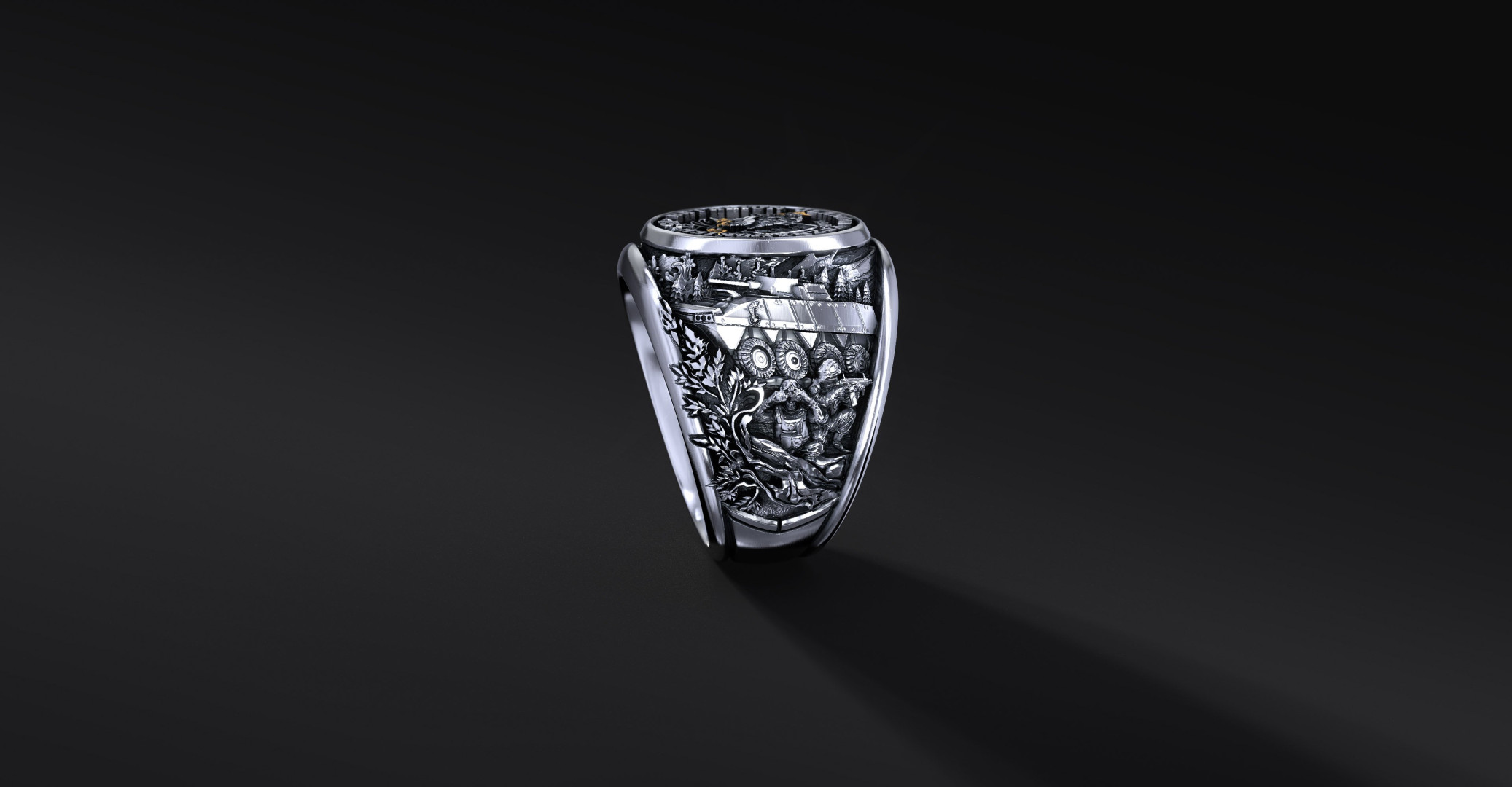 Pierścień 15 Batalionu Ułanów Poznańskich | Enigma Jubiler