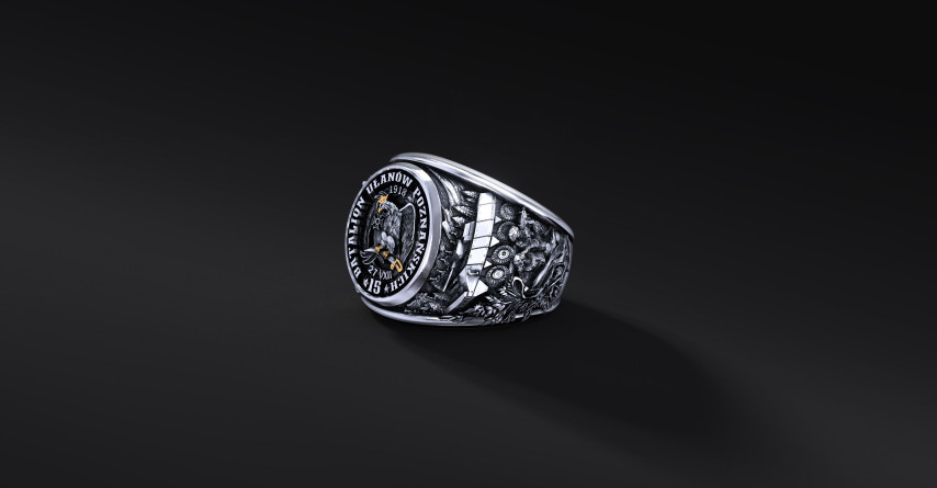 Pierścień 15 Batalionu Ułanów Poznańskich | Enigma Jubiler