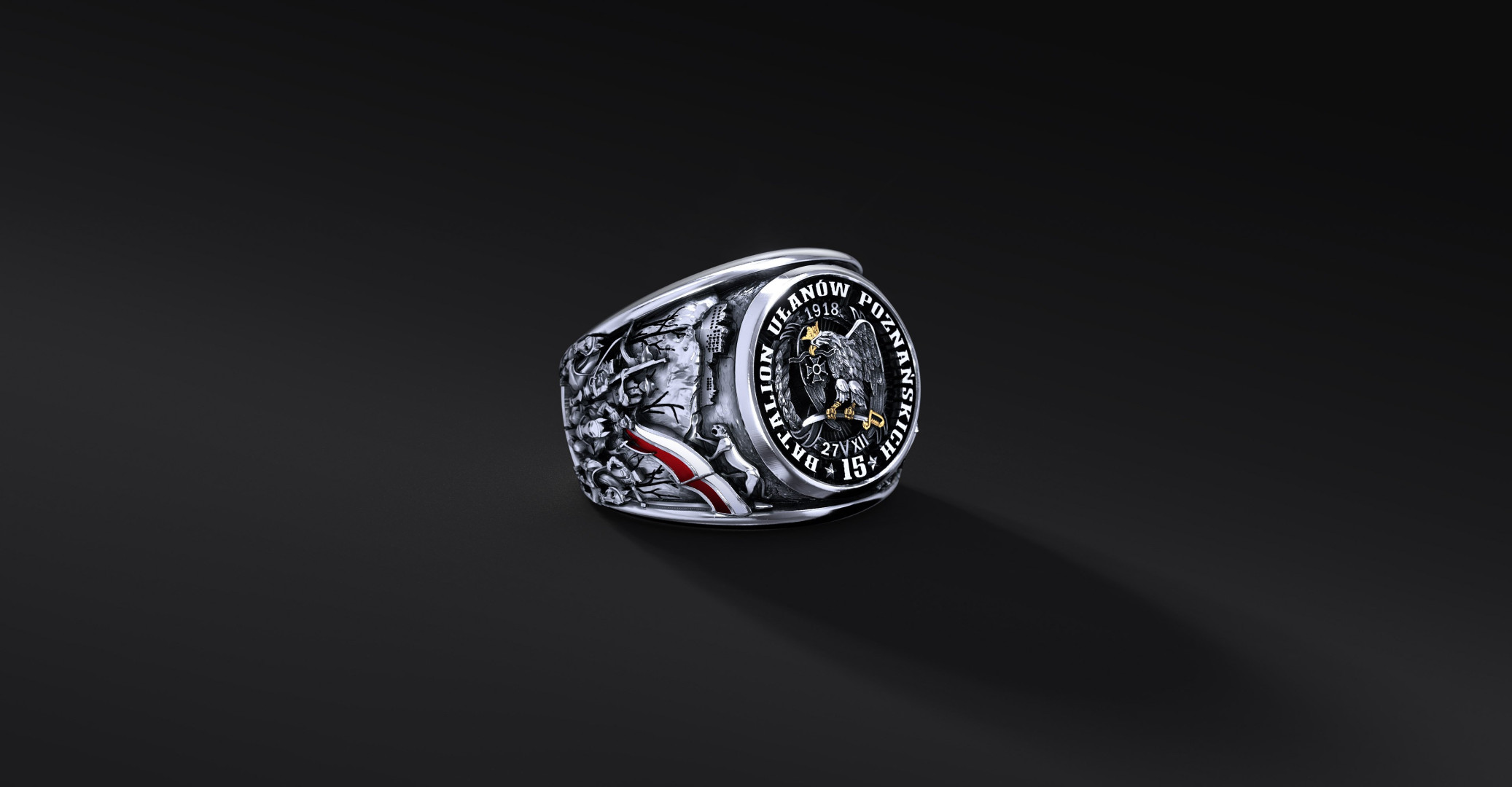 Pierścień 15 Batalionu Ułanów Poznańskich | Enigma Jubiler
