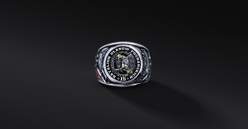 Pierścień 15 Batalionu Ułanów Poznańskich | Enigma Jubiler