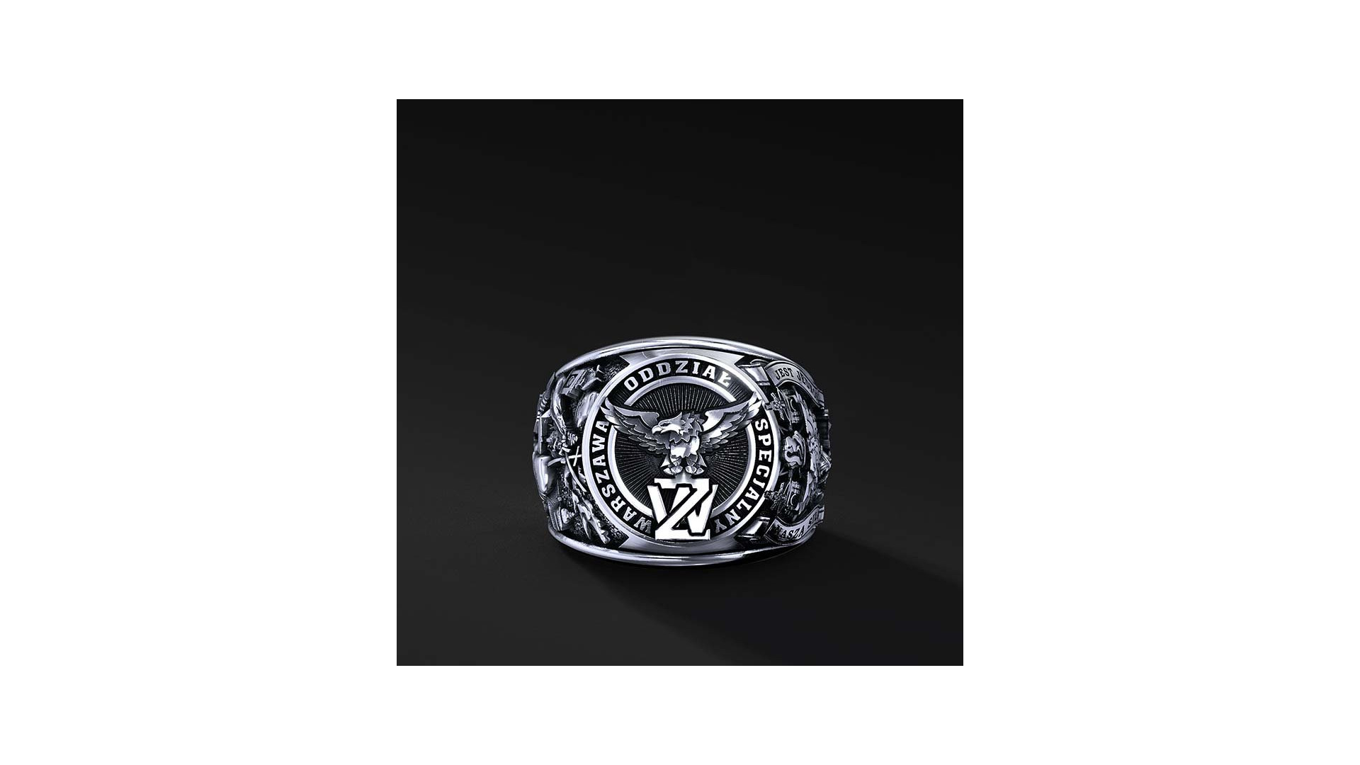Pierścień Oddziału Specjalnego Żandarmerii Wojskowej | Enigma Jubiler Pierścień Oddziału Specjalnego Żandarmerii Wojskowej | Enigma Jubiler