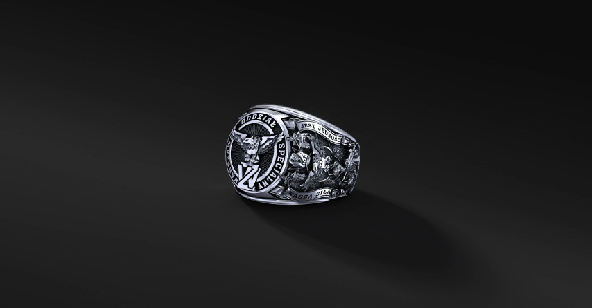 Pierścień Oddziału Specjalnego Żandarmerii Wojskowej | Enigma Jubiler Pierścień Oddziału Specjalnego Żandarmerii Wojskowej | Enigma Jubiler