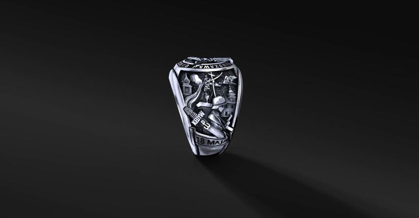 Pierścień Oddziału Specjalnego Żandarmerii Wojskowej | Enigma Jubiler Pierścień Oddziału Specjalnego Żandarmerii Wojskowej | Enigma Jubiler