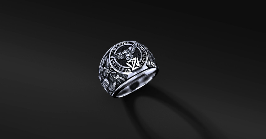 Pierścień Oddziału Specjalnego Żandarmerii Wojskowej | Enigma Jubiler Pierścień Oddziału Specjalnego Żandarmerii Wojskowej | Enigma Jubiler