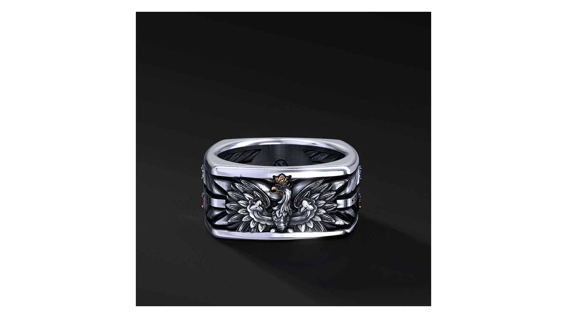 Sygnet HTL Policja "Square Band B" | Enigma Jubiler