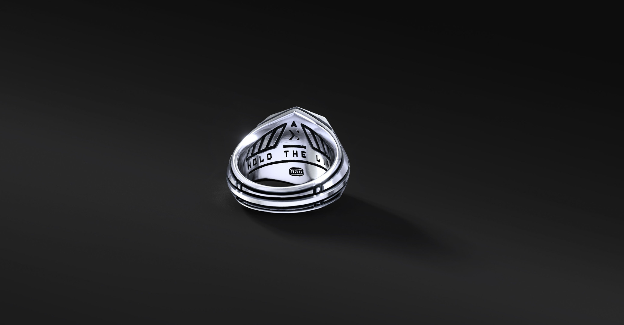 Sygnet HTL Policja "Octagon Monolit" | Enigma Jubiler