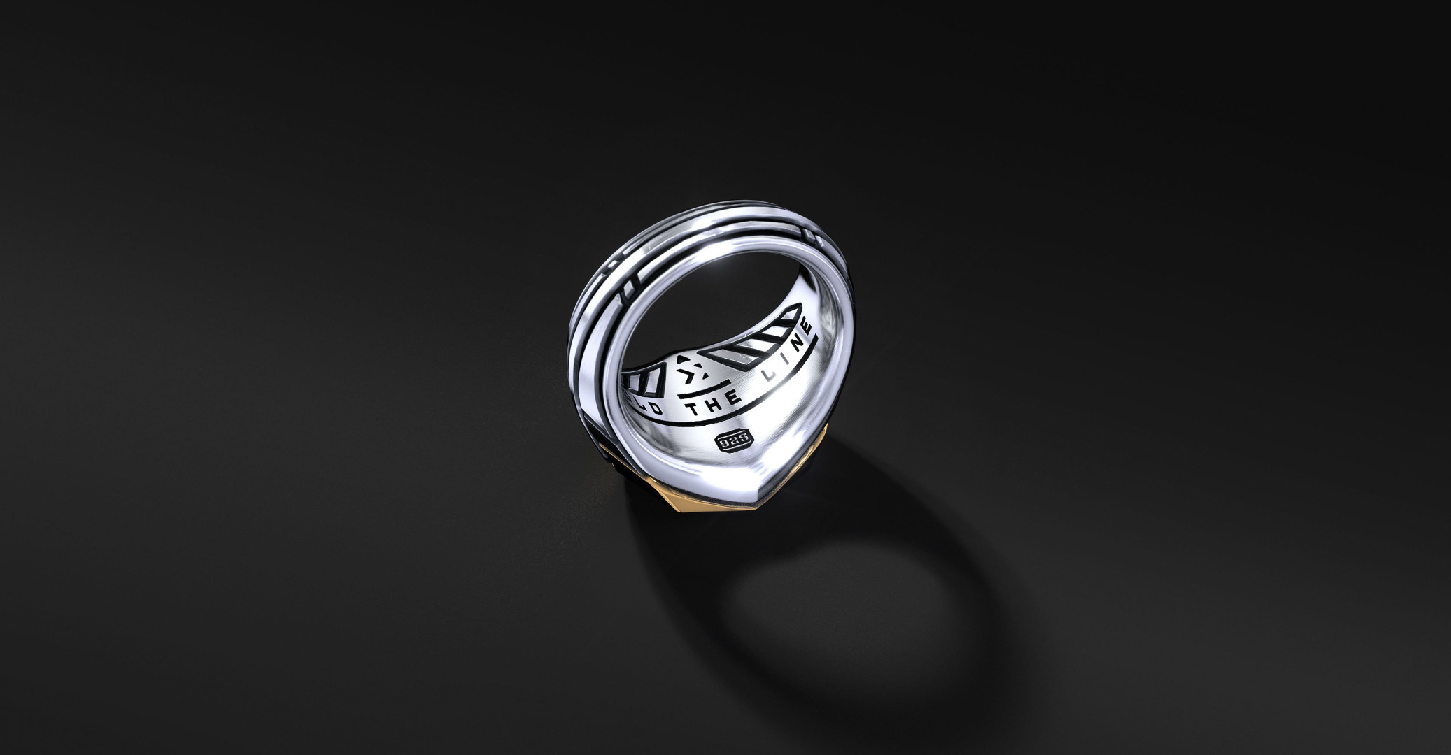 Sygnet HTL Policja "Octagon Armor" | Enigma Jubiler